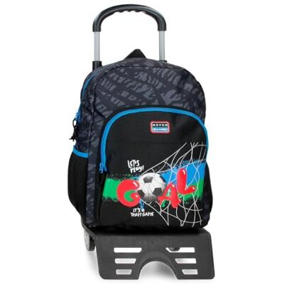 MOVOM Offside Mochila Escolar con Carro Negro 30x40x13 cm Poliéster 15,6L MOVOM Offside Mochila Escolar con Carro Negro 30x40x13 cm Poliéster 15,6L