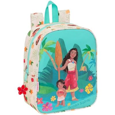 Safta VAIANA Mochila Infantil, Mochila Niño, Mochila Escolar, Adaptable a Carro, Ideal para Guardería, Cómoda y Versátil, Calidad y Resistencia, 22x10x27 cm, Color Beige/Azul Safta VAIANA Mochila Infantil, Mochila Niño, Mochila Escolar, Adaptable a Carro, Ideal para Guardería, Cómoda y Versátil, Calidad y Resistencia, 22x10x27 cm, Color Beige/Azul