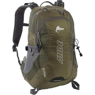 Ande Mochila Odle 22 l, compacta y técnica para senderismo y excursiones diarias, Verde, Talla única, Deportes Ande Mochila Odle 22 l, compacta y técnica para senderismo y excursiones diarias, Verde, Talla única, Deportes