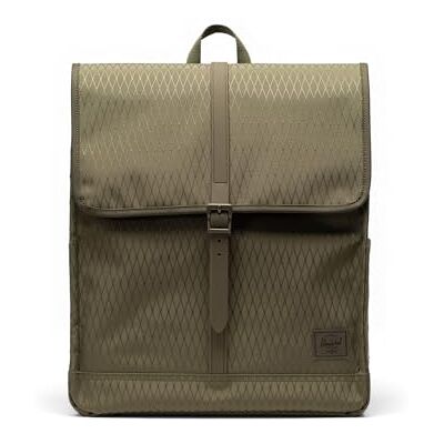 Herschel City Backpack, Ivy Green Diamond Herschel City Backpack, Ivy Green Diamond