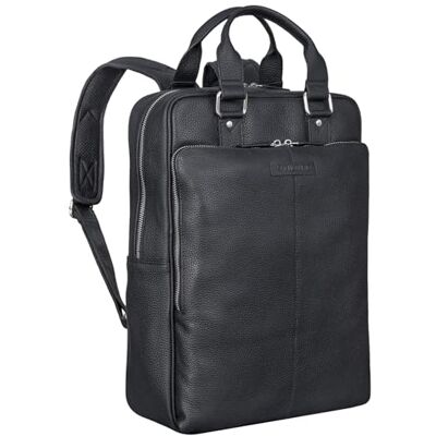 STILORD Estrecha Mochila Portatil Piel 15.6 Pulgadas Vintage Mochilas Trabajo Hombre Elegante Backpack Mujer Backpacks Oficina Cuero Auténtico Color:Negro STILORD Estrecha Mochila Portatil Piel 15.6 Pulgadas Vintage Mochilas Trabajo Hombre Elegante Backpack Mujer Backpacks Oficina Cuero Auténtico Color:Negro