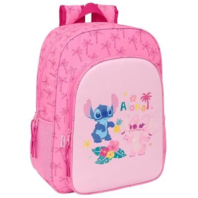 Safta STITCH CHILL Mochila Escolar Niño, Mochila Niño, Mochila Infantil, Adaptable a Carro, Ideal para Niños en Edad Escolar, Cómoda y Versátil, Calidad y Resistencia, 33x14x42 cm Safta STITCH CHILL Mochila Escolar Niño, Mochila Niño, Mochila Infantil, Adaptable a Carro, Ideal para Niños en Edad Escolar, Cómoda y Versátil, Calidad y Resistencia, 33x14x42 cm