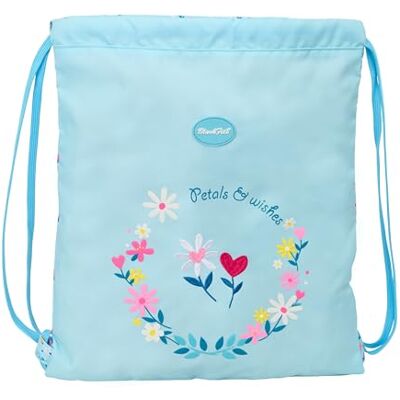 Safta BLACKFIT8 PÉTALOS Mochila Saco Plano Grande, Mochila, Ideal para Niños de Diferentes Edades, Cómoda y Versátil, Calidad y Resistencia, 35x40 cm Safta BLACKFIT8 PÉTALOS Mochila Saco Plano Grande, Mochila, Ideal para Niños de Diferentes Edades, Cómoda y Versátil, Calidad y Resistencia, 35x40 cm