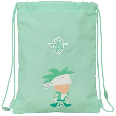 Safta REAL BETIS BALOMPIÉ PREESCOLAR Mochila Saco Plano Junior, Mochila, Ideal para Niños de Diferentes Edades, Cómoda y Versátil, Calidad y Resistencia, 26x34 cm Safta REAL BETIS BALOMPIÉ PREESCOLAR Mochila Saco Plano Junior, Mochila, Ideal para Niños de Diferentes Edades, Cómoda y Versátil, Calidad y Resistencia, 26x34 cm