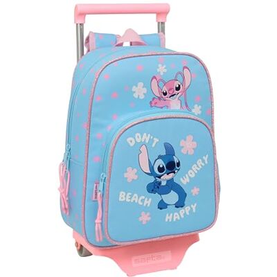 Safta STITCH HAPPY Mochila Infantil con Carro 705, Ideal para Niños de Diferentes Edades, Cómoda y Versátil, Calidad y Resistencia, 26x11x34 cm Safta STITCH HAPPY Mochila Infantil con Carro 705, Ideal para Niños de Diferentes Edades, Cómoda y Versátil, Calidad y Resistencia, 26x11x34 cm