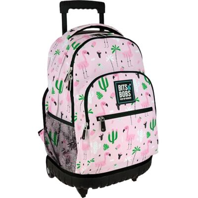 Grafoplas Mochila con Carro Integrado, Ruedas Dobles, 29 Litros, 52x37x25cm, Modelo Roller, Colección Tropical, Bits & Bobs Pop Up Design, Perfecto Material Escolar para Infantil y Primaria Grafoplas Mochila con Carro Integrado, Ruedas Dobles, 29 Litros, 52x37x25cm, Modelo Roller, Colección Tropical, Bits & Bobs Pop Up Design, Perfecto Material Escolar para Infantil y Primaria