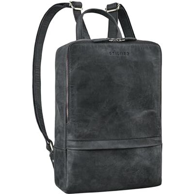 STILORD '' Mochila Cuero Mujeres y Hombres Mediana como Mochila de Ciudad y Mochila de Trabajo para portatil de 13-13,3 Pulgadas Backpack de Día Piel Auténtica STILORD '' Mochila Cuero Mujeres y Hombres Mediana como Mochila de Ciudad y Mochila de Trabajo para portatil de 13-13,3 Pulgadas Backpack de Día Piel Auténtica