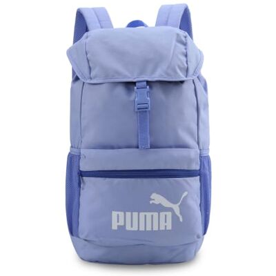 PUMA mochila Phase Hooded Backpack Intense Lavender azul claro PUMA mochila Phase Hooded Backpack Intense Lavender azul claro