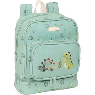 Safta PREESCOLAR DINOS Mochila Nevera Guardería, Nevera para Frío y Calor, Nevera Fácil de Transportar, Nevera Impermeable, Nevera para Excursión, 22x10x27 cm Safta PREESCOLAR DINOS Mochila Nevera Guardería, Nevera para Frío y Calor, Nevera Fácil de Transportar, Nevera Impermeable, Nevera para Excursión, 22x10x27 cm