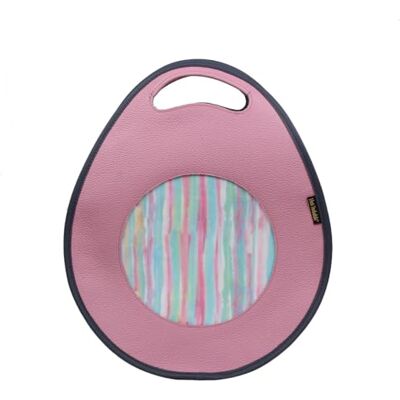 Słoń Torbalski Bolso de Mujer de Piel 2 en 1, Mochila para Mujer, Bolso con función Mochila, Bolso Hecho a Mano en Polonia, Bolso de Mano, Bolso Redondo, Color Rosa, Rosa, średni, mieści Format A5, Mochila con Słoń Torbalski Bolso de Mujer de Piel 2 en 1, Mochila para Mujer, Bolso con función Mochila, Bolso Hecho a Mano en Polonia, Bolso de Mano, Bolso Redondo, Color Rosa, Rosa, średni, mieści Format A5, Mochila con