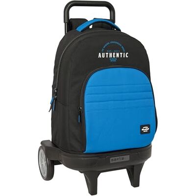Safta BLACKFIT8 UNDERGROUND Mochila Grande con Ruedas, Compact Evolución, Extraíble, Ideal para Niños de Diferentes Edades, Cómoda y Versátil, Calidad y Resistencia, 33x22x45 cm Safta BLACKFIT8 UNDERGROUND Mochila Grande con Ruedas, Compact Evolución, Extraíble, Ideal para Niños de Diferentes Edades, Cómoda y Versátil, Calidad y Resistencia, 33x22x45 cm