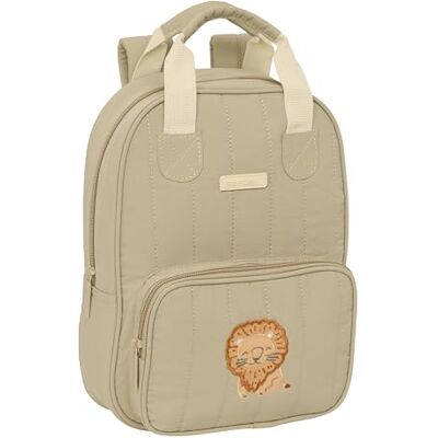 Safta PREESCOLAR LEON Mochila Infantil, Adaptable con Asas, Tejido Reciclable, Ideal para Niños de Diferentes Edades, Cómoda y Versátil, Calidad y Resistencia, 20x8x28 cm Safta PREESCOLAR LEON Mochila Infantil, Adaptable con Asas, Tejido Reciclable, Ideal para Niños de Diferentes Edades, Cómoda y Versátil, Calidad y Resistencia, 20x8x28 cm