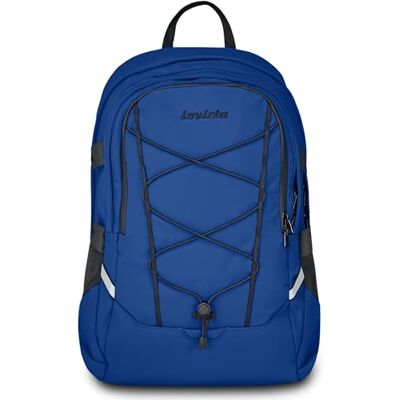 Invicta Mochila de Trabajo Invict-Act Plus, Azul, Doble Compartimento con Bolsillo para PC de 14", Bolsillo para Botella y Fondo Reforzado, Mochila espaciosa y versátil de 29 L para Oficina y Invicta Mochila de Trabajo Invict-Act Plus, Azul, Doble Compartimento con Bolsillo para PC de 14", Bolsillo para Botella y Fondo Reforzado, Mochila espaciosa y versátil de 29 L para Oficina y