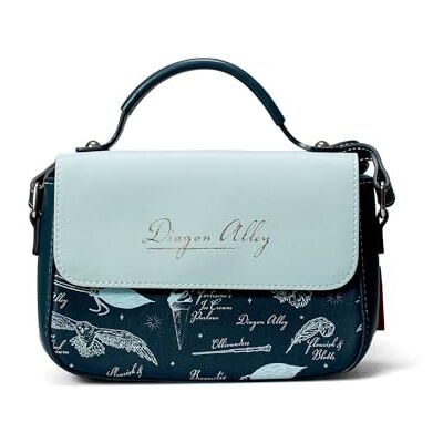 HP Harry Potter Half Moon Bay Satchel Bag Diagon Alley Bags House Pride Mochila Escolar HP Harry Potter Half Moon Bay Satchel Bag Diagon Alley Bags House Pride Mochila Escolar