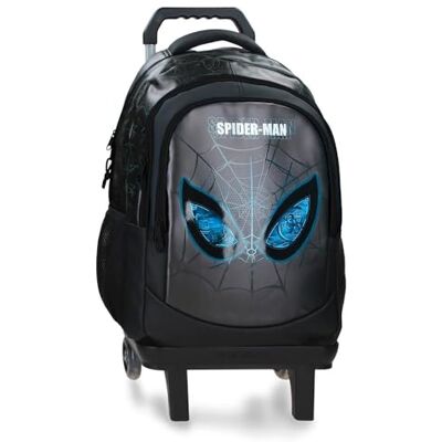 Marvel Joumma Spiderman Is Watching Us Mochila con Carro Portátil 15,6 pulgadas Negro 34x46x21 cm PVC 32,84L Marvel Joumma Spiderman Is Watching Us Mochila con Carro Portátil 15,6 pulgadas Negro 34x46x21 cm PVC 32,84L