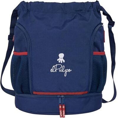 Safta EL PULPO Mochila Saco, Mochila, Ideal para Niños de Diferentes Edades, Cómoda y Versátil, Calidad y Resistencia, 34x15x43 cm Safta EL PULPO Mochila Saco, Mochila, Ideal para Niños de Diferentes Edades, Cómoda y Versátil, Calidad y Resistencia, 34x15x43 cm