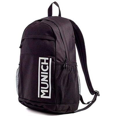 Munich Backpack Slim Gym Sports Black Munich Backpack Slim Gym Sports Black