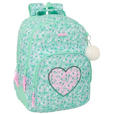 Safta CUORE Mochila Escolar Infantil, Ideal para Niños de Diferentes Edades, Cómoda y Versátil, Calidad y Resistencia, 32x15x42 cm Safta CUORE Mochila Escolar Infantil, Ideal para Niños de Diferentes Edades, Cómoda y Versátil, Calidad y Resistencia, 32x15x42 cm