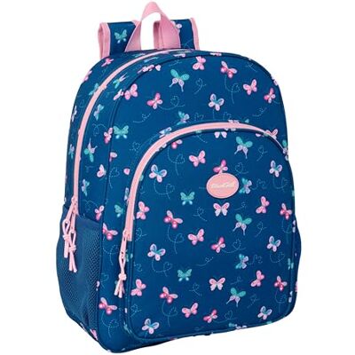 Safta BLACKFIT8 MARIPOSAS Mochila Escolar Niño, Mochila Niño, Mochila Infantil, Adaptable a Carro, Ideal para Niños en Edad Escolar, Cómoda y Versátil, Calidad y Resistencia, 33x14x42 cm Safta BLACKFIT8 MARIPOSAS Mochila Escolar Niño, Mochila Niño, Mochila Infantil, Adaptable a Carro, Ideal para Niños en Edad Escolar, Cómoda y Versátil, Calidad y Resistencia, 33x14x42 cm