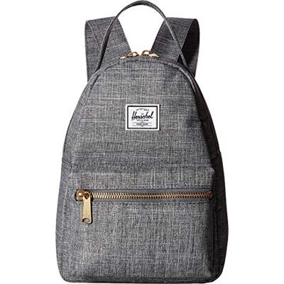 Herschel Supply Co. Nova Mini mochila unisex, talla única, Raven Crosshatch, Talla única Herschel Supply Co. Nova Mini mochila unisex, talla única, Raven Crosshatch, Talla única