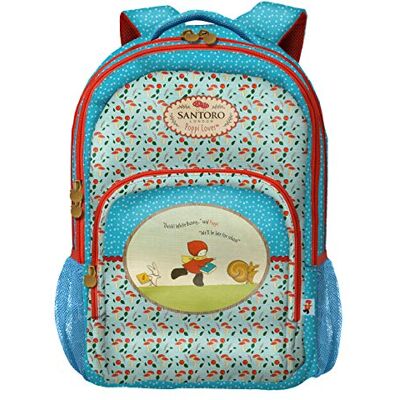 DOHE Mochila 3 compartimentos Santoro Poppi Loves Catch Me DOHE Mochila 3 compartimentos Santoro Poppi Loves Catch Me