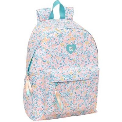 Safta MOOS FIORI Mochila para Portátil 14.1", Ideal para Jóvenes de Diferentes Edades, Cómoda y Versátil, Calidad y Resistencia, 31x13x43 cm Safta MOOS FIORI Mochila para Portátil 14.1", Ideal para Jóvenes de Diferentes Edades, Cómoda y Versátil, Calidad y Resistencia, 31x13x43 cm