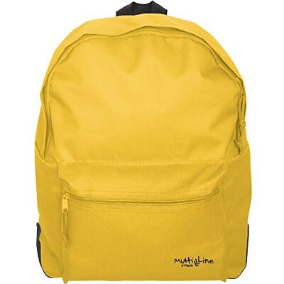Grafoplas -Mochila escolar niñas y niños Multiline color amarillo Grafoplas -Mochila escolar niñas y niños Multiline color amarillo
