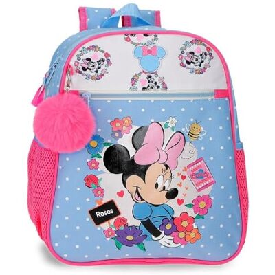 Disney Joumma Minnie Flowers Mochila Casual Azul Claro 27x33x11 cm Poliéster 9,8L Disney Joumma Minnie Flowers Mochila Casual Azul Claro 27x33x11 cm Poliéster 9,8L