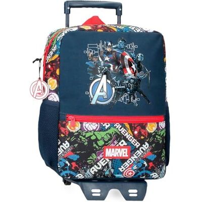 Marvel Joumma Avengers Mochila Escolar, Azul, 25x33x12 cms Marvel Joumma Avengers Mochila Escolar, Azul, 25x33x12 cms