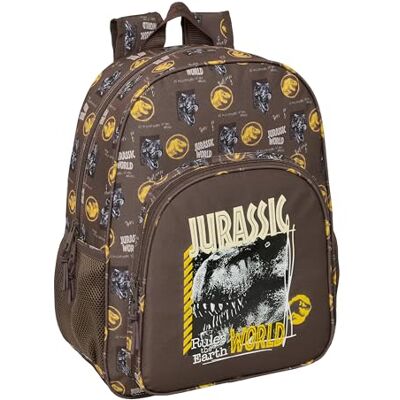 Safta JURASSIC WORLD Mochila Escolar Niño, Mochila Niño, Mochila Infantil, Adaptable a Carro, Ideal para Niños en Edad Escolar, Cómoda y Versátil, Calidad y Resistencia, 33x14x42 cm Safta JURASSIC WORLD Mochila Escolar Niño, Mochila Niño, Mochila Infantil, Adaptable a Carro, Ideal para Niños en Edad Escolar, Cómoda y Versátil, Calidad y Resistencia, 33x14x42 cm