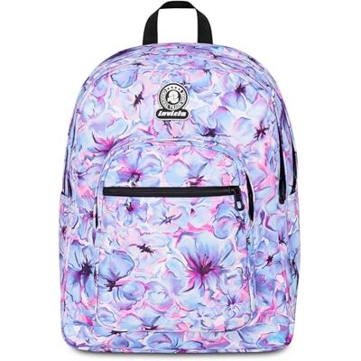 Invicta Mochila escolar doble compartimento Dial Fantasy, lila, bolsillo porta botella, bolsillo para PC 14", Maxi capacidad, mochila escolar, niña y niña, Lila., Talla única, Moderno Invicta Mochila escolar doble compartimento Dial Fantasy, lila, bolsillo porta botella, bolsillo para PC 14", Maxi capacidad, mochila escolar, niña y niña, Lila., Talla única, Moderno