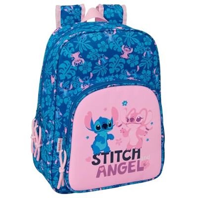 Safta STITCH LILO Mochila Escolar Infantil Animada, Mochila Niño, Mochila Infantil, Adaptable a Carro, Ideal para Niños en Edad Escolar, Cómoda y Versátil, Calidad y Resistencia, 26x11x34 cm Safta STITCH LILO Mochila Escolar Infantil Animada, Mochila Niño, Mochila Infantil, Adaptable a Carro, Ideal para Niños en Edad Escolar, Cómoda y Versátil, Calidad y Resistencia, 26x11x34 cm