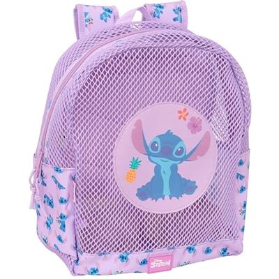 Safta STITCH Mochila Infantil de Playa, Anti Arena, con Asas, Fácil Limpieza, Ideal para Niños de Diferentes Edades, Cómoda y Versátil, 32x12x38 cm Safta STITCH Mochila Infantil de Playa, Anti Arena, con Asas, Fácil Limpieza, Ideal para Niños de Diferentes Edades, Cómoda y Versátil, 32x12x38 cm