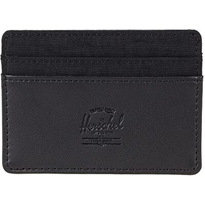 Herschel Charlie RFID Backpack Unisex Black Herschel Charlie RFID Backpack Unisex Black
