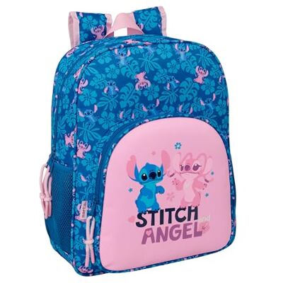 Safta STITCH LILO Mochila Escolar Niño, Mochila Infantil, Adaptable a Carro, Ideal para Niños en Edad Escolar, Cómoda y Versátil, Calidad y Resistencia, 32x12x38 cm Safta STITCH LILO Mochila Escolar Niño, Mochila Infantil, Adaptable a Carro, Ideal para Niños en Edad Escolar, Cómoda y Versátil, Calidad y Resistencia, 32x12x38 cm