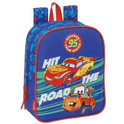 Safta CARS Mochila Infantil, Mochila Niño, Mochila Escolar, Adaptable a Carro, Ideal para Guardería, Cómoda y Versátil, Calidad y Resistencia, 22x10x27 cm Safta CARS Mochila Infantil, Mochila Niño, Mochila Escolar, Adaptable a Carro, Ideal para Guardería, Cómoda y Versátil, Calidad y Resistencia, 22x10x27 cm