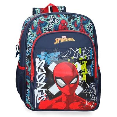 Disney Joumma Marvel Grafity of Spiderman Mochila Escolar Marino 30x40x13 cm Poliéster 15,6L Disney Joumma Marvel Grafity of Spiderman Mochila Escolar Marino 30x40x13 cm Poliéster 15,6L