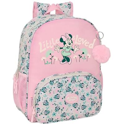 Safta MINNIE MOUSE MINTY Mochila Escolar Niño, Mochila Infantil, Adaptable a Carro, Ideal para Niños en Edad Escolar, Cómoda y Versátil, Calidad y Resistencia, 32x12x38 cm Safta MINNIE MOUSE MINTY Mochila Escolar Niño, Mochila Infantil, Adaptable a Carro, Ideal para Niños en Edad Escolar, Cómoda y Versátil, Calidad y Resistencia, 32x12x38 cm