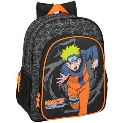 Safta NARUTO Mochila Escolar Niño, Mochila Infantil, Adaptable a Carro, Ideal para Niños en Edad Escolar, Cómoda y Versátil, Calidad y Resistencia, 32x12x38 cm Safta NARUTO Mochila Escolar Niño, Mochila Infantil, Adaptable a Carro, Ideal para Niños en Edad Escolar, Cómoda y Versátil, Calidad y Resistencia, 32x12x38 cm