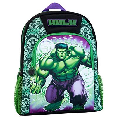 Marvel Mochila Hulk Mochila escolar para niños de Los Vengadores Mochilas infantiles The Incredible Hulk Marvel Mochila Hulk Mochila escolar para niños de Los Vengadores Mochilas infantiles The Incredible Hulk