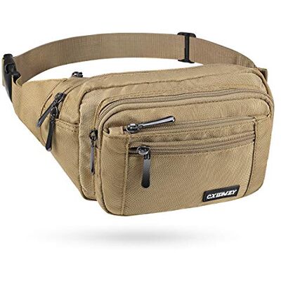 CXWMZY Riñonera para Hombre y Mujer, con Correa Ajustable Impermeable de Gran Capacidad, Ideal para Entrenamiento, Viajes, Senderismo, Ciclismo, Perro, Caminar, Pescar CXWMZY Riñonera para Hombre y Mujer, con Correa Ajustable Impermeable de Gran Capacidad, Ideal para Entrenamiento, Viajes, Senderismo, Ciclismo, Perro, Caminar, Pescar