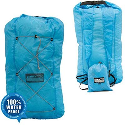 LOWLAND OUTDOOR Lowid Outdoor Dry Back Pack, azul, 25 cm x 22 cm x 50 cm LOWLAND OUTDOOR Lowid Outdoor Dry Back Pack, azul, 25 cm x 22 cm x 50 cm