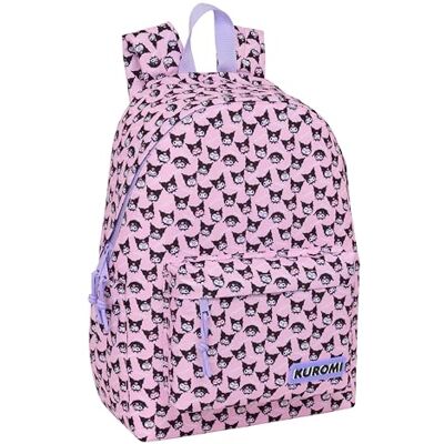 Safta KUROMI Mochila para Portátil 14.1", Ideal para Jóvenes de Diferentes Edades, Cómoda y Versátil, Calidad y Resistencia, 31x13x43 cm Safta KUROMI Mochila para Portátil 14.1", Ideal para Jóvenes de Diferentes Edades, Cómoda y Versátil, Calidad y Resistencia, 31x13x43 cm