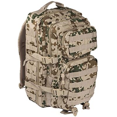 Mil-Tec Pack de asalto MOLLE táctico con mochila de patrulla 36L, Tropentarn Mil-Tec Pack de asalto MOLLE táctico con mochila de patrulla 36L, Tropentarn