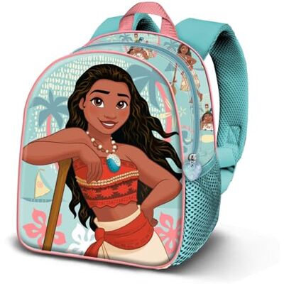 Disney Moana Pretty-Elite 3D Mochila, Turquesa, 25 x 30 cm, Capacidad 7 L Disney Moana Pretty-Elite 3D Mochila, Turquesa, 25 x 30 cm, Capacidad 7 L