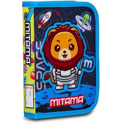 Mitama Estuche Spinny para guardería, reversible con doble gráfico, que contiene ceras, rotuladores, tijeras, etc., multicolor, niño, escuela y tiempo libre, multicolor, Talla única, Estuche guardería Mitama Estuche Spinny para guardería, reversible con doble gráfico, que contiene ceras, rotuladores, tijeras, etc., multicolor, niño, escuela y tiempo libre, multicolor, Talla única, Estuche guardería