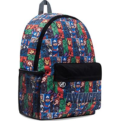 Marvel Spiderman Mochila Escolar Niño Niña Adolescente Superhéroes Mochilas Escolares Bolsa Colegio con Cintas Ajustables (Multicolor) Marvel Spiderman Mochila Escolar Niño Niña Adolescente Superhéroes Mochilas Escolares Bolsa Colegio con Cintas Ajustables (Multicolor)