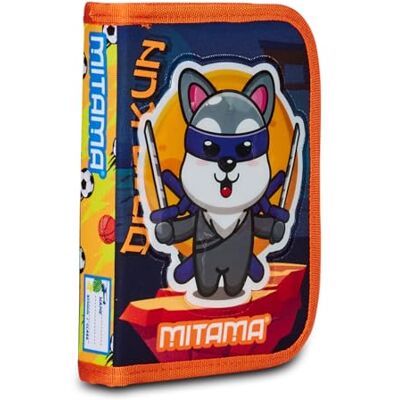 Mitama Estuche Spinny para guardería, Reversible con Doble gráfico, Que Contiene Ceras, rotuladores, Tijeras, etc., Multicolor, niño, Escuela y Tiempo Libre, Multicolor, Talla única, Estuche Mitama Estuche Spinny para guardería, Reversible con Doble gráfico, Que Contiene Ceras, rotuladores, Tijeras, etc., Multicolor, niño, Escuela y Tiempo Libre, Multicolor, Talla única, Estuche
