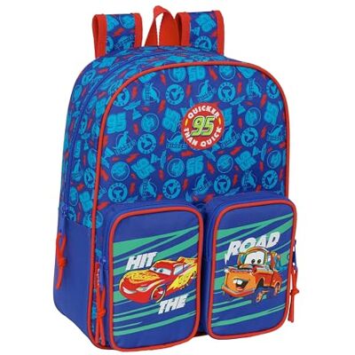 Safta CARS Mochila Escolar Infantil, Ideal para Niños de Diferentes Edades, Cómoda y Versátil, Calidad y Resistencia, 27x10x33 cm Safta CARS Mochila Escolar Infantil, Ideal para Niños de Diferentes Edades, Cómoda y Versátil, Calidad y Resistencia, 27x10x33 cm