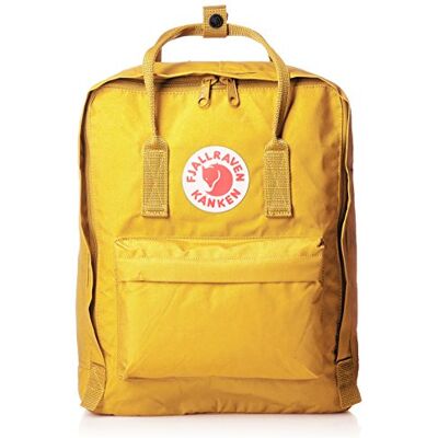 Fjällräven , Kånken Mochila, Ocre, 16L, Unisex Adulto Fjällräven , Kånken Mochila, Ocre, 16L, Unisex Adulto